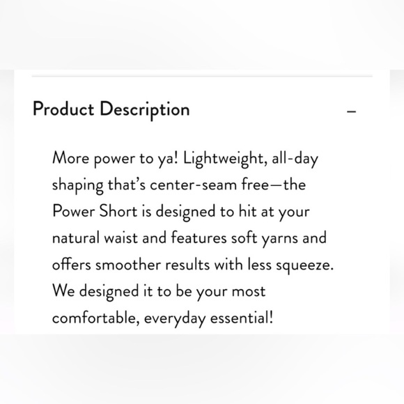 SPANX Power Series Shorts #2744 NWOT - Picture 4 of 11